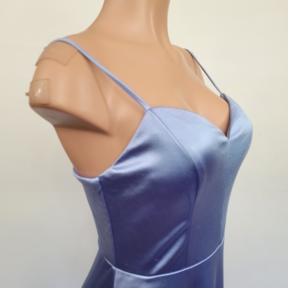 City Studios Satin Gown with Pockets - Picture 7 of 15